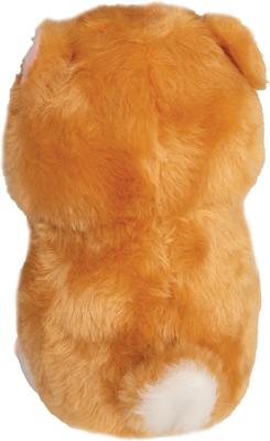 Show full view: Snugarooz Hannah's Hampster Squeaky Dog Plush Toy, Brown slide 3 of 7