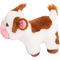 Show in main carousel: Snugarooz Caitlin the Cow Squeaky Dog Plush Toy, White slide 2 of 7