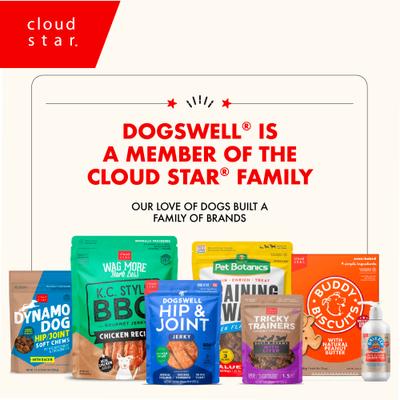 Show full view: Dogswell Lifestage Mini Soft Strips Puppy Lamb Jerky Dog Treats, 10-oz bag slide 9 of 12