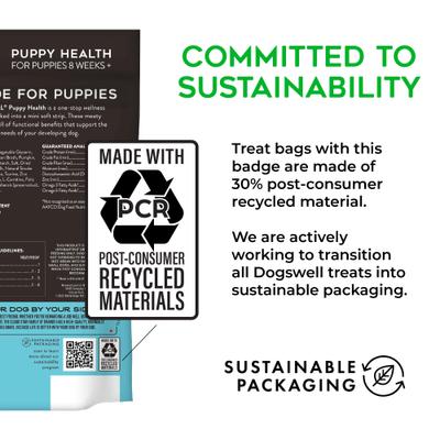 Show full view: Dogswell Lifestage Mini Soft Strips Puppy Lamb Jerky Dog Treats, 10-oz bag slide 7 of 12