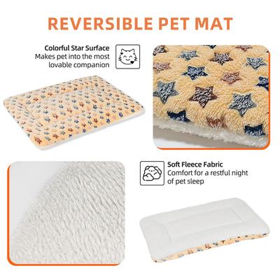 Show full view: Mora Pets Ultra Soft Reversible Dog & Cat Pad, Brown, 18-in slide 9 of 10