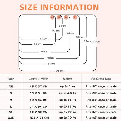 Show full view: Mora Pets Ultra Soft Reversible Dog & Cat Pad, Brown, 18-in slide 6 of 10