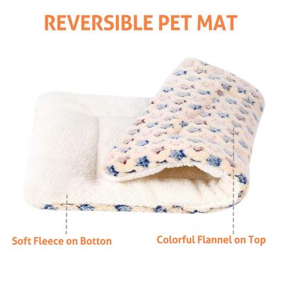 Show full view: Mora Pets Ultra Soft Reversible Dog & Cat Pad, Brown, 18-in slide 3 of 10