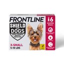 Frontline Shield Flea & Tick Treatment for Extra Small Dogs, 5 - 10 lbs, 6 doses (6-Month Protection)