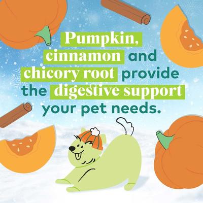 Show full view: Honest To Goodness Plant Snacks Howliday Pumpkin Spice Recipe Dog Treats, 4-oz bag slide 6 of 8