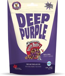 Benny Bullys Deep Purple Liver High Fiber Adult Freeze-Dried Dog Treats, 2-oz bag