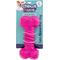 Show in main carousel: Chews Hues Short Bone Squeaker TPR Dog Toy, Pink slide 7 of 7