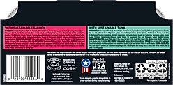 Sheba Perfect Portions Grain-Free Salmon & Sustainable Tuna Cuts in Gravy Entree Variety Pack Adult Wet Cat Food Trays, 2.6-oz, case of 12 slide 2 of 9