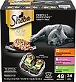 Sheba Perfect Portions Grain-Free Roasted Chicken, Gourmet Salmon & Tender Turkey Cuts in Gravy Varie...
