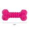 Show in main carousel: Chews Hues Short Bone Squeaker TPR Dog Toy, Pink slide 6 of 7