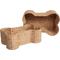Show in main carousel: THE LICKER STORE Digby Bone-Shaped Large Hand Woven Water Hyacinth Dog Toy Organizer Baskets, Natural, 2 count slide 8 of 8