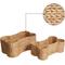 Show in main carousel: THE LICKER STORE Digby Bone-Shaped Large Hand Woven Water Hyacinth Dog Toy Organizer Baskets, Natural, 2 count slide 5 of 8