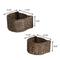 Show in main carousel: THE LICKER STORE Felix Cat-Shaped Hand Woven Water Hyacinth Cat Toy Organizer Baskets, Brown, 2 count slide 4 of 7