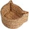 Show in main carousel: THE LICKER STORE Felix Cat-Shaped Hand Woven Water Hyacinth Cat Toy Organizer Baskets, Natural, 2 count slide 7 of 8
