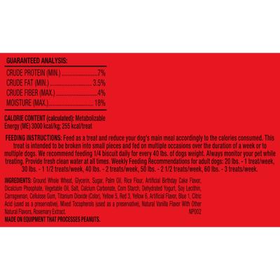 Show full view: Milk-Bone Extra-Large Dipped CELEBRATE! Crunchy Dog Treats, 2.9-oz pouch slide 10 of 12