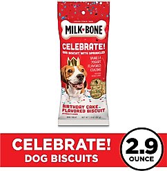 Milk-Bone Extra-Large Dipped CELEBRATE! Crunchy Dog Treats, 2.9-oz pouch slide 2 of 9