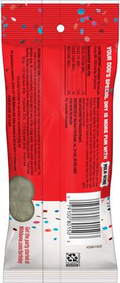 Show full view: Milk-Bone Extra-Large Dipped CELEBRATE! Crunchy Dog Treats, 2.9-oz pouch slide 3 of 12