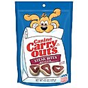 Canine Carry Outs Steak Bites Beef Flavor Dog Treats, 4.5-oz bag