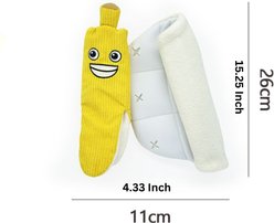 EYS Hide-and-Seek Banana Plush Puzzle Interactive Dog Toy slide 2 of 8