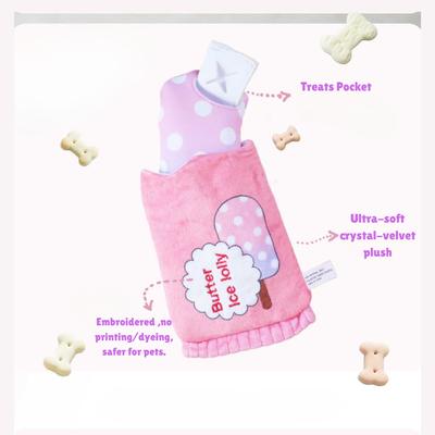 Show full view: EYS Hide-and-Seek Ice Lolly Plush Puzzle Interactive Dog Toy slide 2 of 7