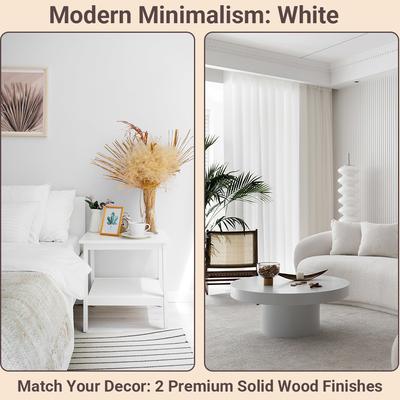 Show full view: Yafylly Furniture Style Nightstand Cabinet Hidden Cat Litter Box, Brown, Medium slide 6 of 9