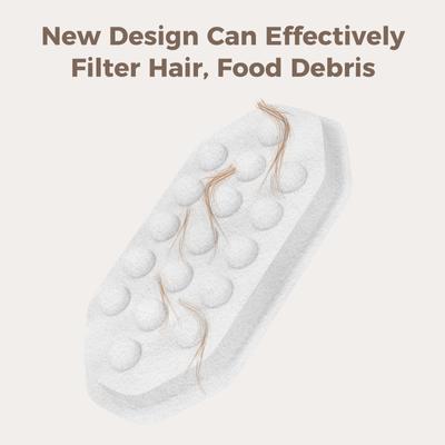 Show full view: Neareal Stainless Steel Cat Water Fountain Replacement Filters & Pre-Filter Sponges, 12 count slide 6 of 9