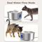 Show in main carousel: Neareal VB-01 Stainless Steel Automatic Cat Water Fountain with 4 Filters & 4 Sponge, 108-oz slide 6 of 9