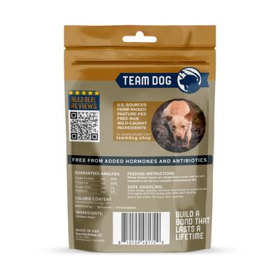 Show full view: Team Dog Whole Chicken Hearts Freeze-Dried Dog Treats, 4.5-oz bag slide 3 of 10