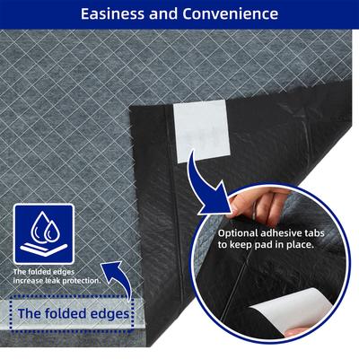 Show full view: Pet Marvel Disposable Charcoal Odor Control Dog Training & Potty Pads, 24 x 24-in, 50 count slide 3 of 8