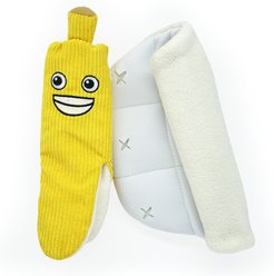 EYS Hide-and-Seek Banana Plush Puzzle Interactive Dog Toy