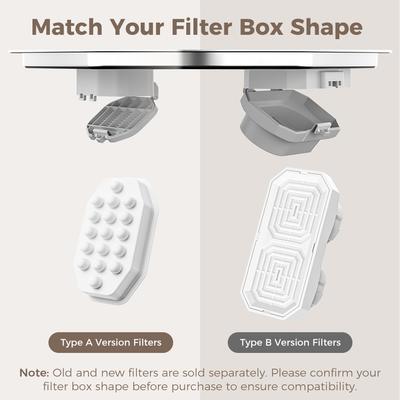 Show full view: Neareal Stainless Steel Cat Water Fountain Replacement Filters & Pre-Filter Sponges, 12 count slide 4 of 9