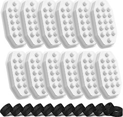 Neareal Stainless Steel Cat Water Fountain Replacement Filters & Pre-Filter Sponges, 12 count slide 1 of 9