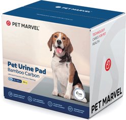 Pet Marvel Disposable Charcoal Odor Control Dog Training & Potty Pads, 24 x 24-in, 50 count