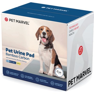 Pet Marvel Pet Marvel Disposable Charcoal Odor Control Dog Training & Potty Pads, 24 x 24-in, 50 count