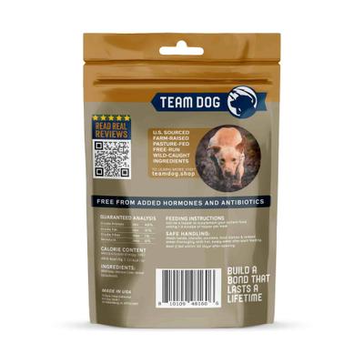 Show full view: Team Dog Wild Boar with Venison Liver Topper Freeze-Dried Dog Treats, 5-oz bag slide 9 of 9