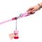 Show in main carousel: Wild One Adjustable Waterproof Flex-Poly Coated Nylon Leash, Bubblegum Pink, Small: 4-ft long, 1/2-in wide slide 7 of 11