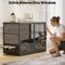 Show in main carousel: Yafylly Indoor Heavy Duty Double Door Dog Crate, Large, Grey slide 2 of 8