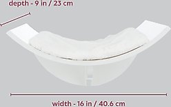 TRIXIE Bed Wall Mounted Cat Shelf, White slide 2 of 5