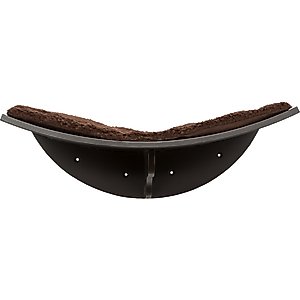 TRIXIE Lea Wall Mounted Cat Bed, X-Large, Espresso Brown