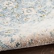 Show in main carousel: Nourison Astra Machine Washable ASW16 Floral Area Rug, Teal Beige, 94 x 120-in slide 3 of 9