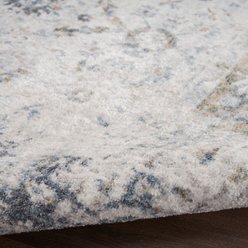 Nourison Astra Machine Washable ASW16 Floral Area Rug, Ivory Blue, 63 x 84-in slide 2 of 9