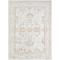 Show in main carousel: Nourison Astra Machine Washable ASW20 Floral Area Rug, Grey, 63 x 84-in slide 1 of 5