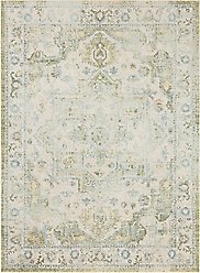 Nourison Astra Machine Washable ASW12 Area Rug, Blue Green, 63 x 84-in