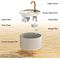 Show in main carousel: EOX Ceramic with Copper Faucet Dog & Cat Water Fountain, Beige, 71-oz slide 2 of 7