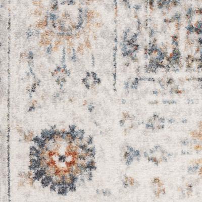 Show full view: Nourison Astra Machine Washable ASW16 Floral Area Rug, Ivory Multicolor, 94 x 120-in slide 4 of 9