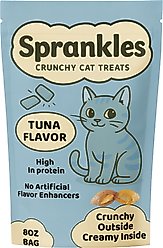 Sprankles Tasty Tuna Flavored Crunchy Cat Treats, 8-oz bag