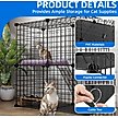 Show in main carousel: Yitahome 2-Tier Indoor & Outdoor DIY Cat Playpen with Removable Metal Wiring, Black slide 3 of 6