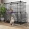Show in main carousel: Yitahome 2-Tier Indoor & Outdoor DIY Cat Playpen with Removable Metal Wiring, Black slide 1 of 7