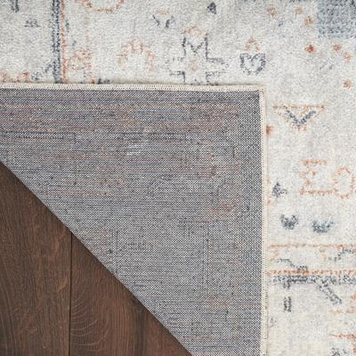 Show full view: Nourison Astra Machine Washable ASW11 Area Rug, Light Blue, 63 x 84-in slide 6 of 10
