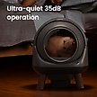 Show in main carousel: els pet Orbitie Automatic Self-Cleaning Cat Litter Box, Gray slide 7 of 10
